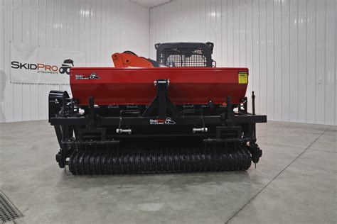 skid steer planter|Seeder Attachment .